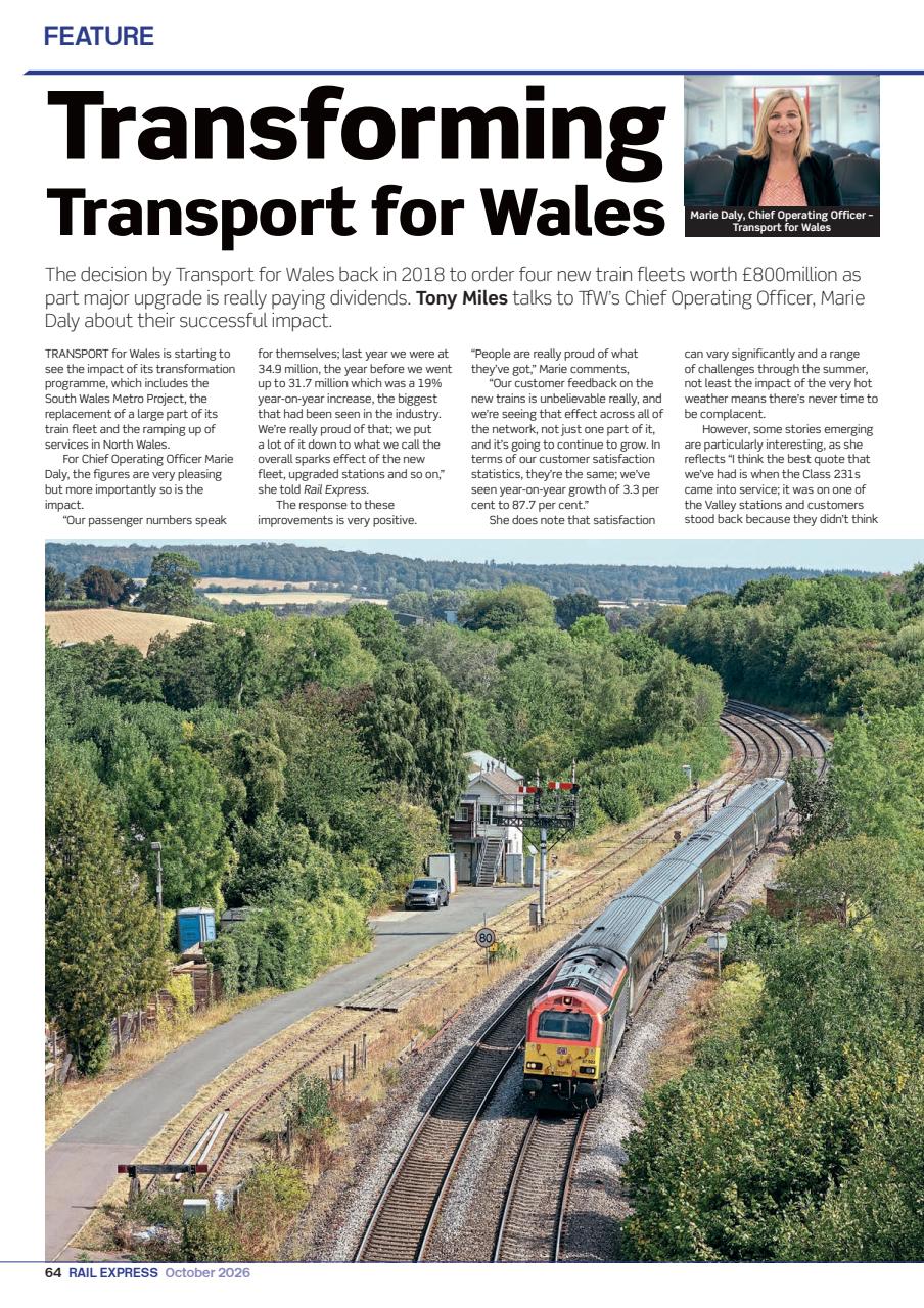 Rail Express Preview Pages