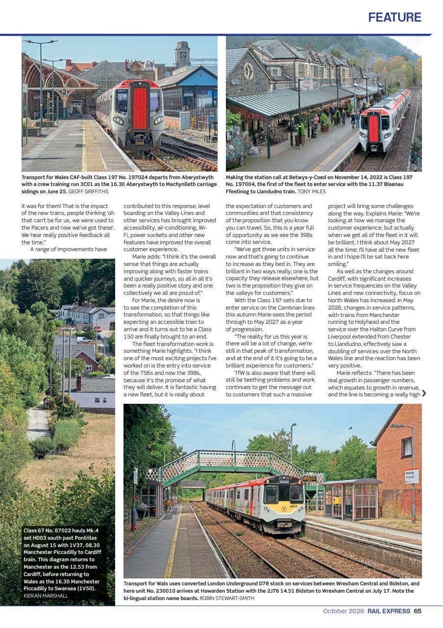 Rail Express Preview Pages