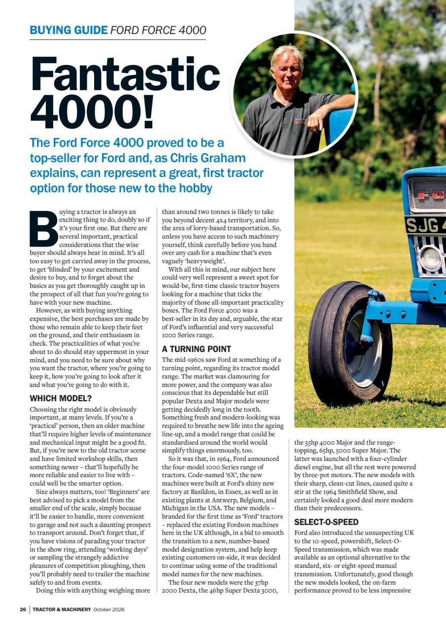 Tractor & Machinery Preview Pages