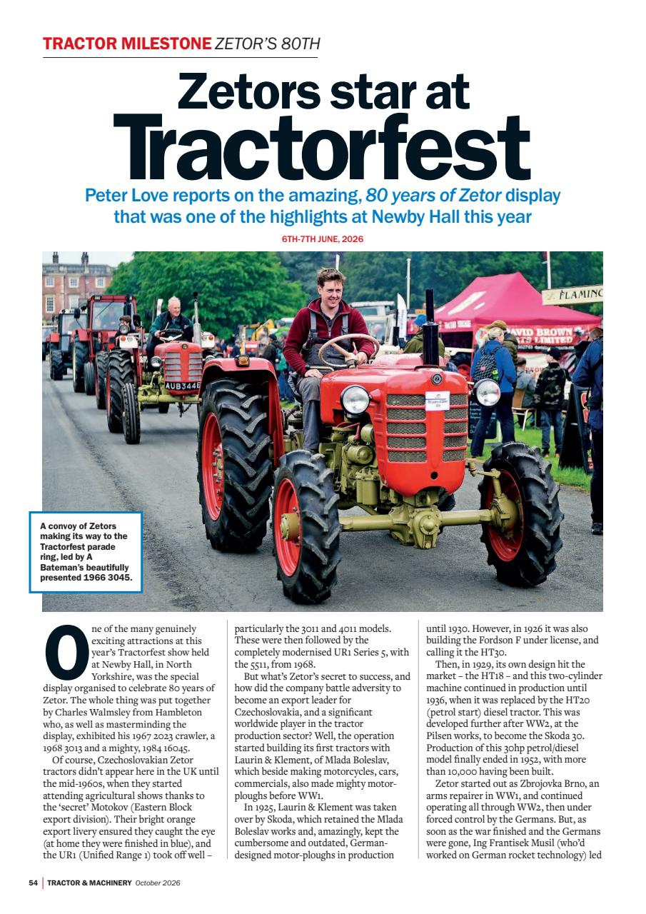 Tractor & Machinery Preview Pages