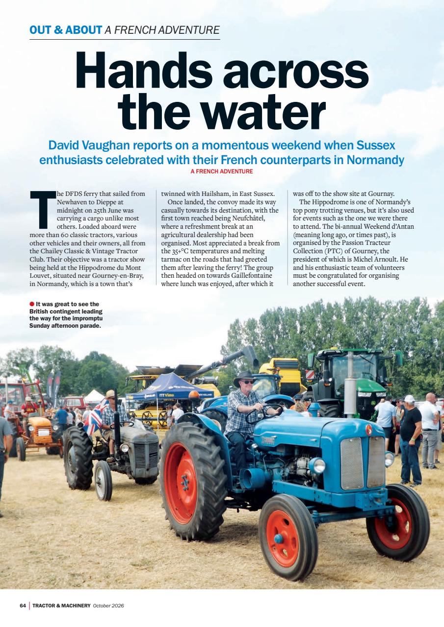 Tractor & Machinery Preview Pages