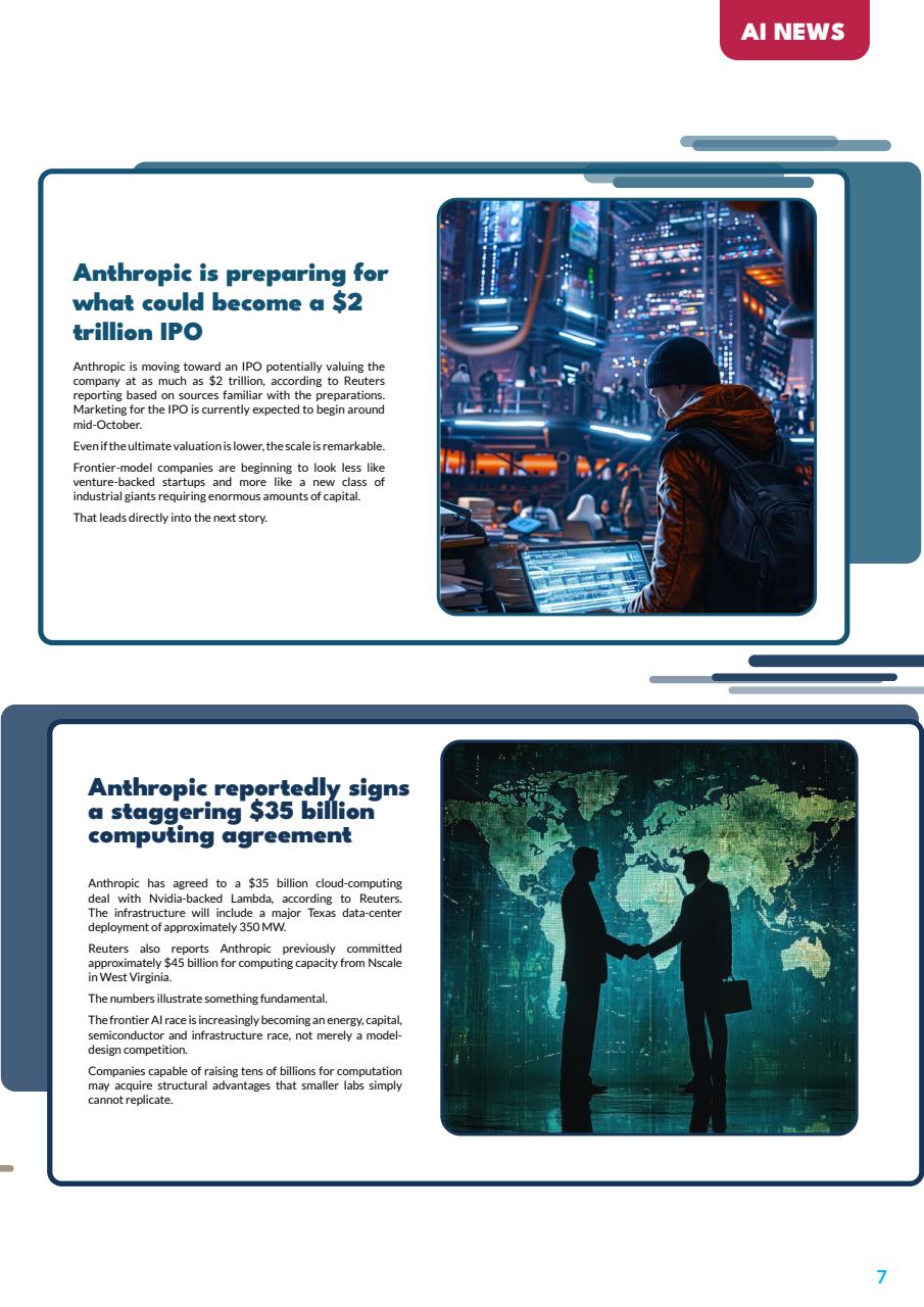 Tech AI Magazine Preview Pages