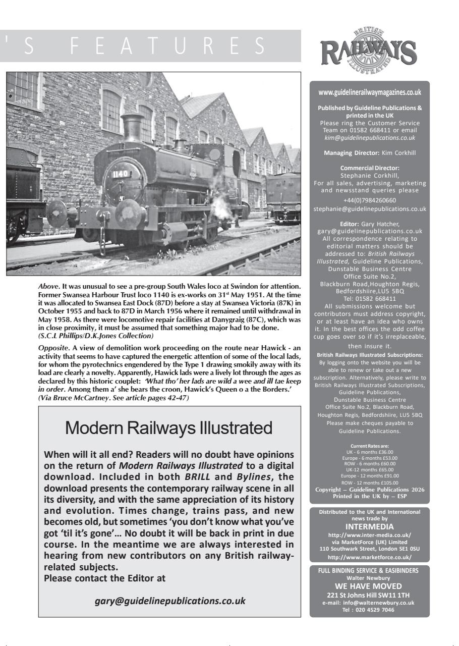 British Railways Illustrated Preview Pages