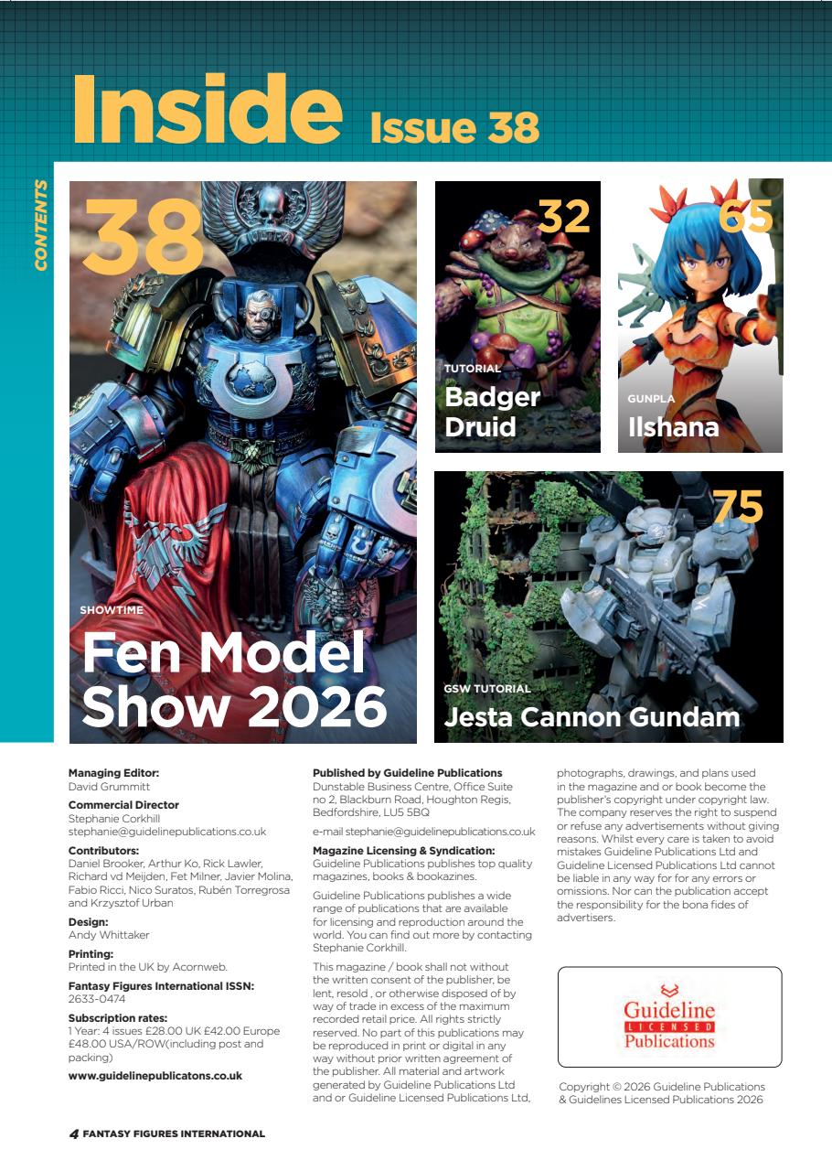 Fantasy Figures International Preview Pages