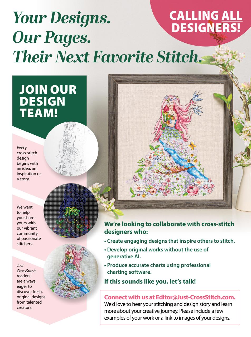 Just CrossStitch Preview Pages