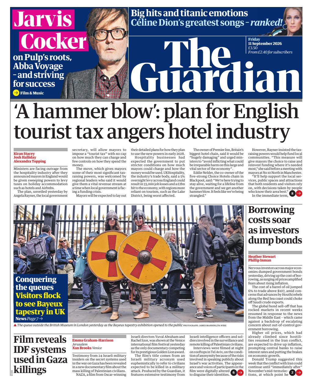 The Guardian Newspaper Preview Pages