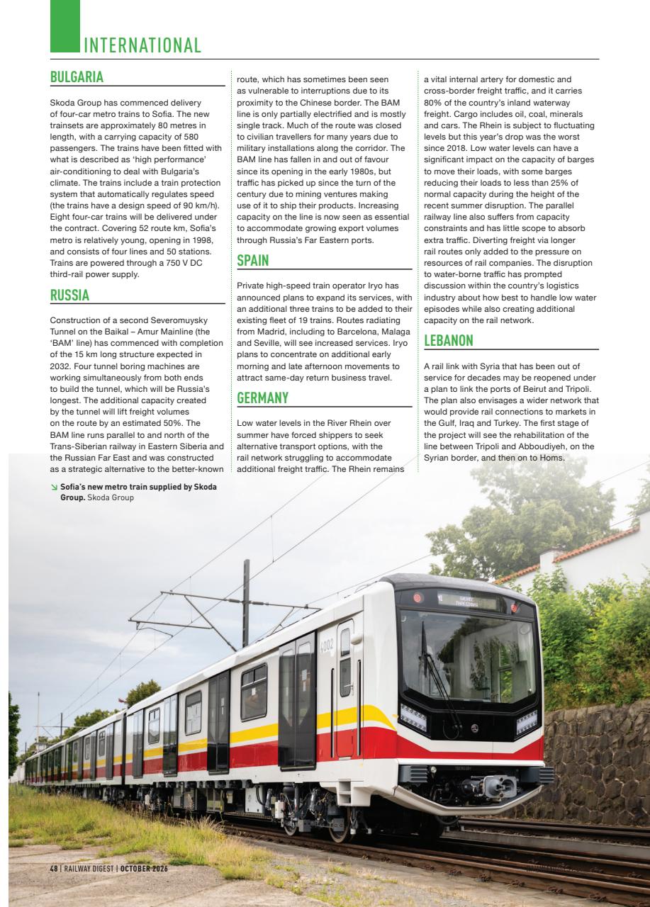 Railway Digest Preview Pages