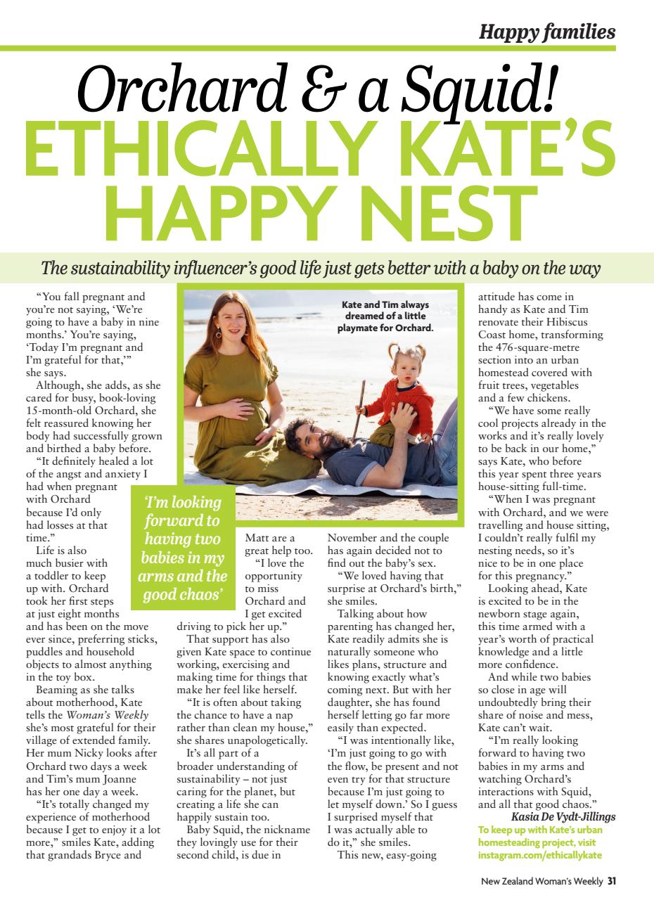 NZ Woman's Weekly Preview Pages