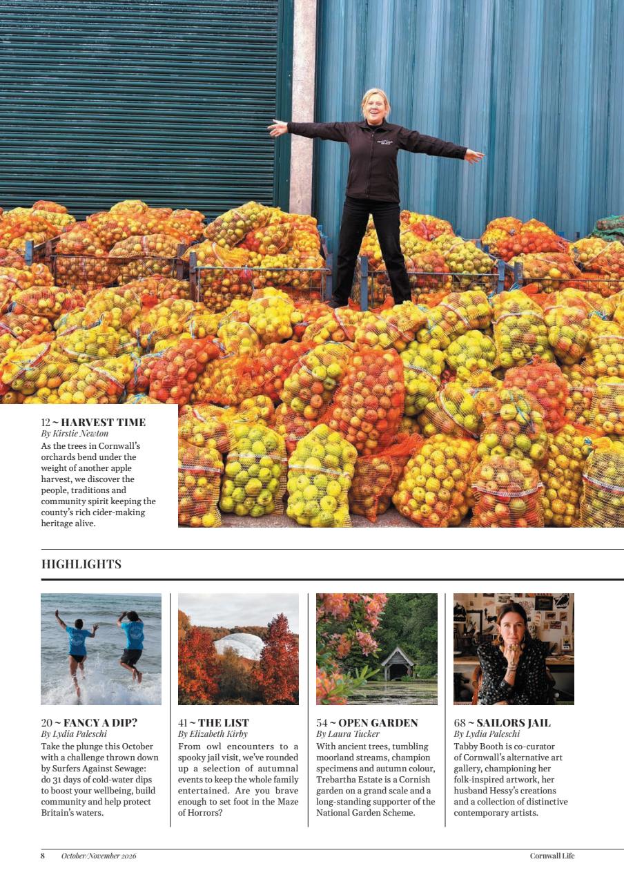 Cornwall Life Preview Pages