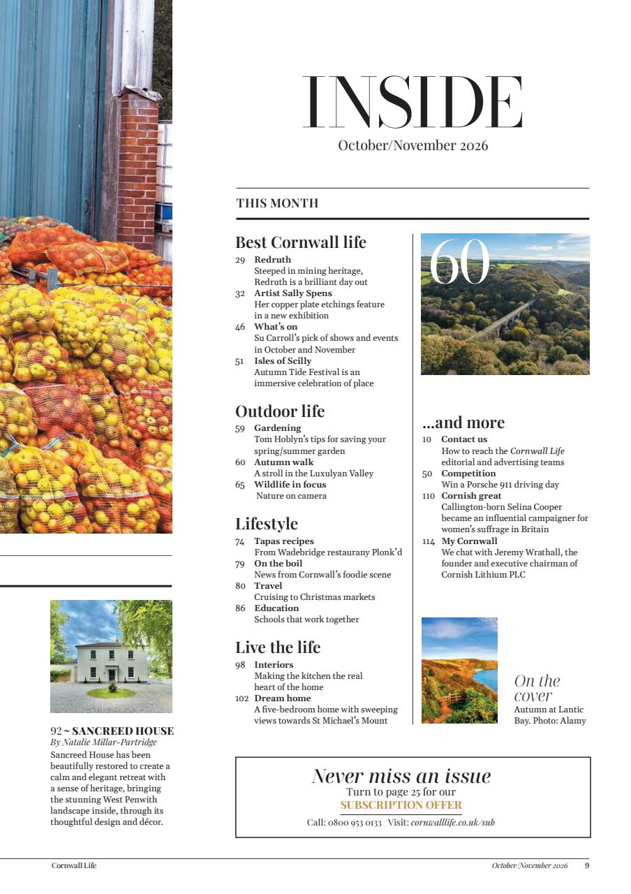 Cornwall Life Preview Pages