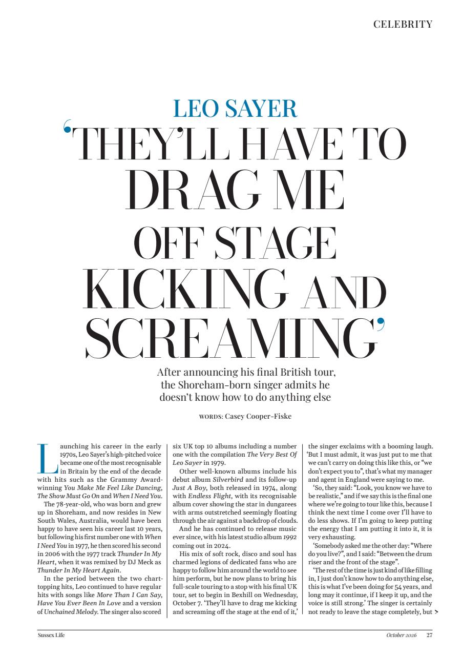 Sussex Life Preview Pages