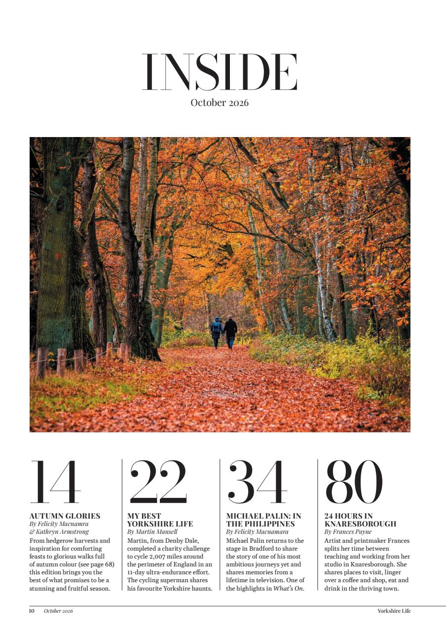 Yorkshire Life Preview Pages