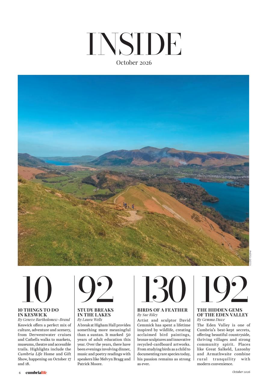 Cumbria Life Preview Pages