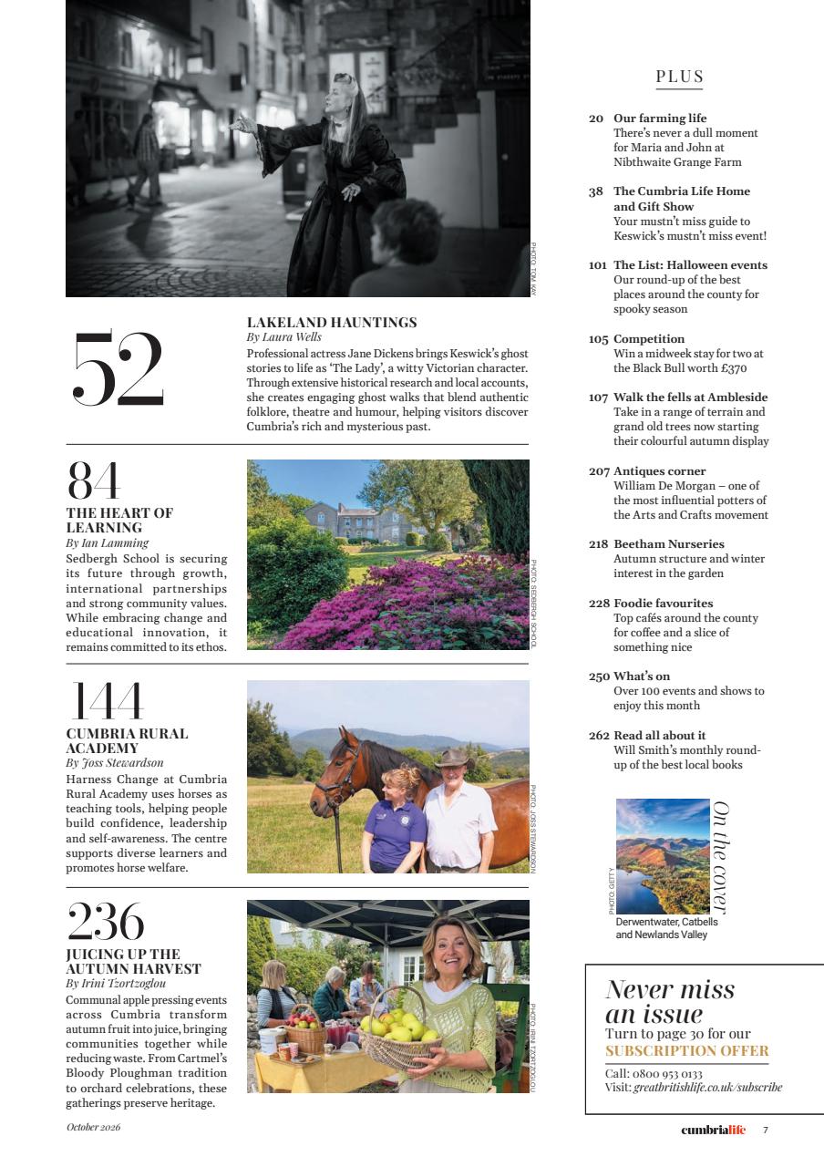 Cumbria Life Preview Pages