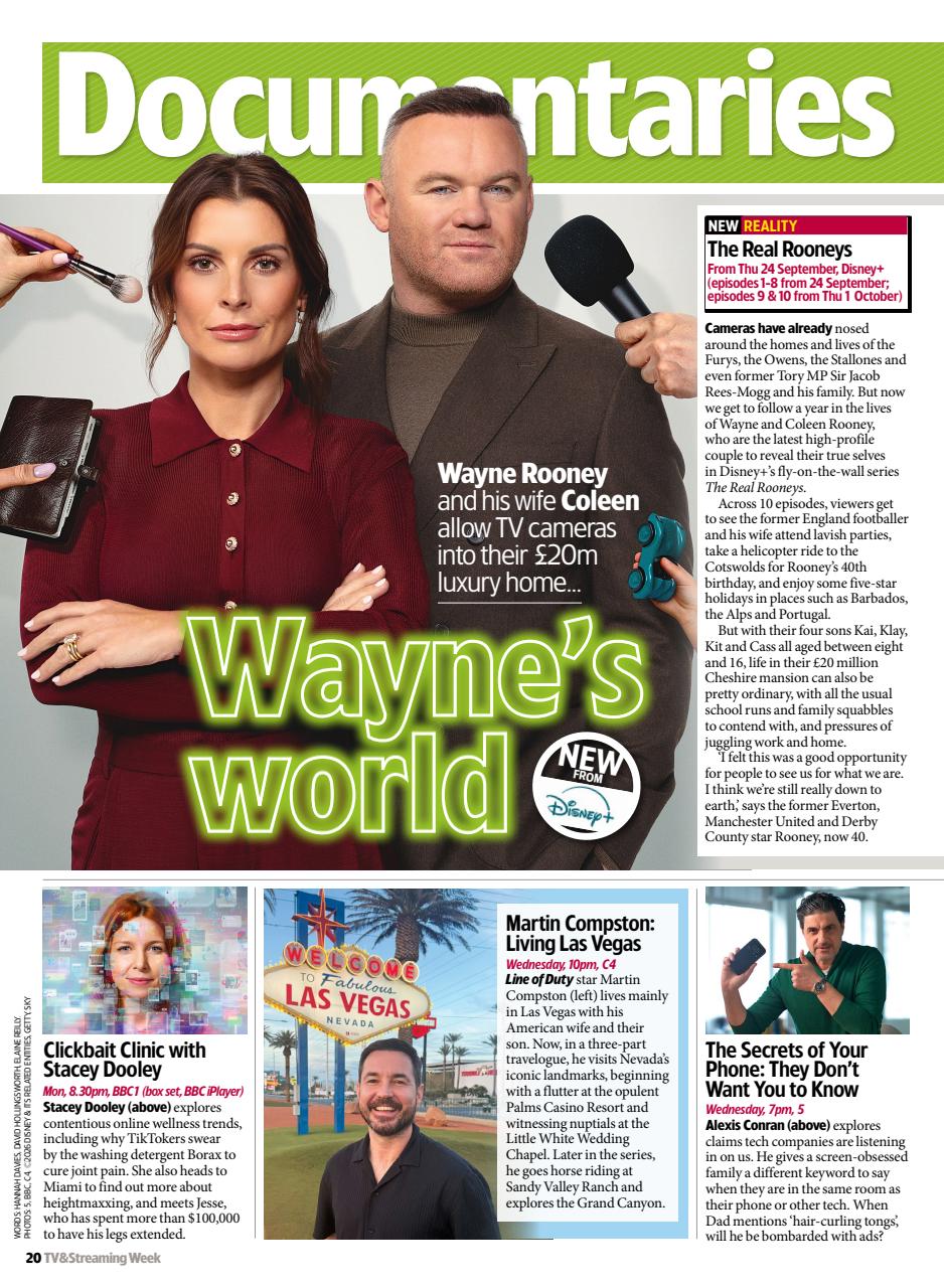 TV & Satellite Week Preview Pages