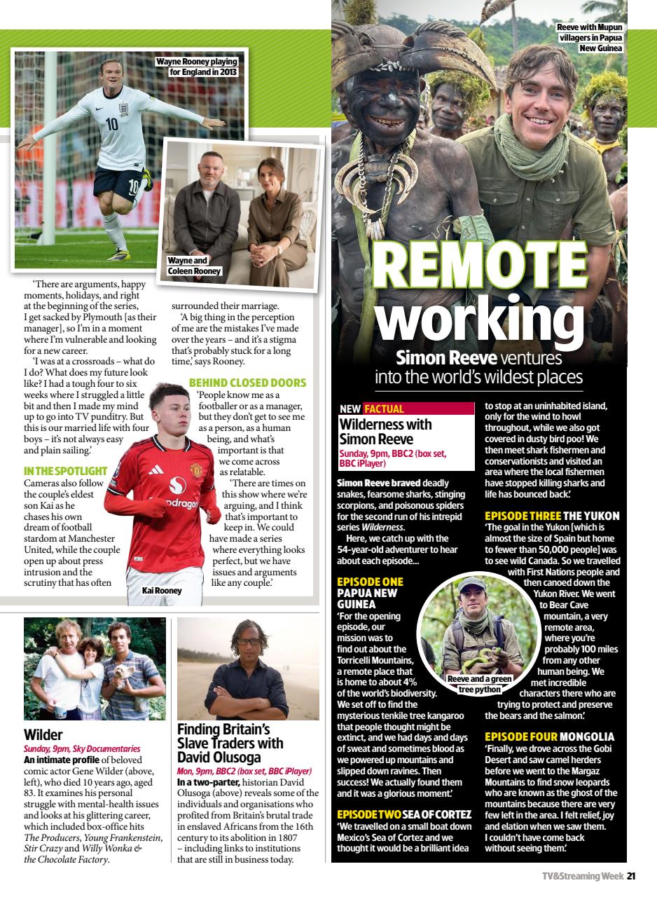 TV & Satellite Week Preview Pages