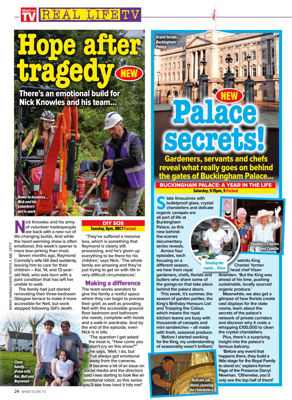 What's on TV Preview Pages