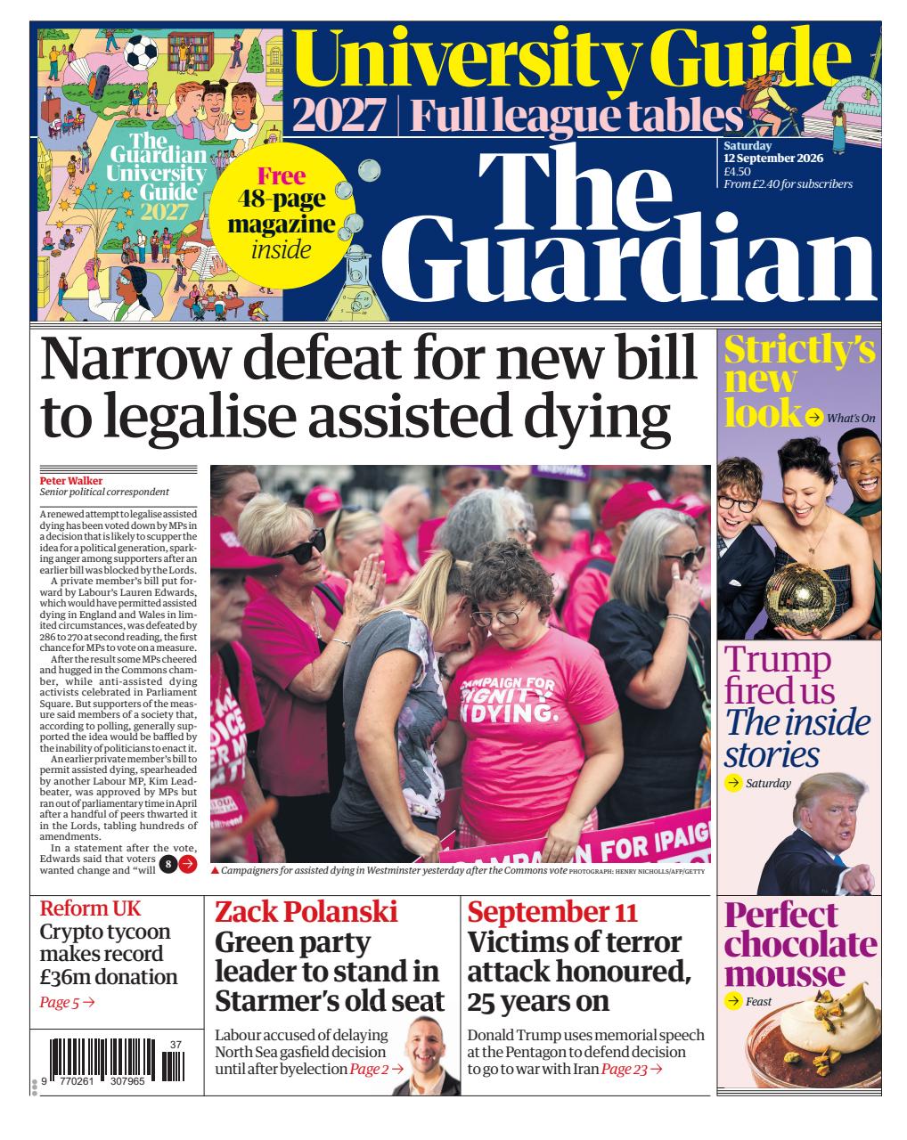 The Guardian Newspaper Preview Pages