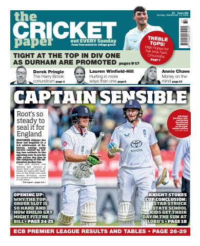 The Cricket Paper issue The Cricket Paper