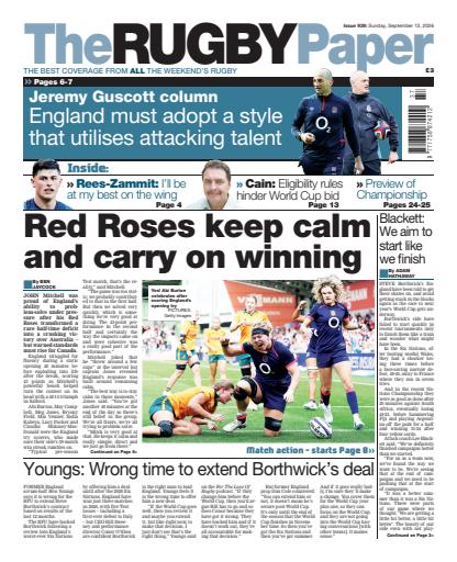 The Rugby Paper issue 