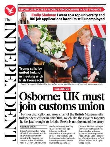 Sunday, 13 September 2026 issue Sunday, 13 September 2026