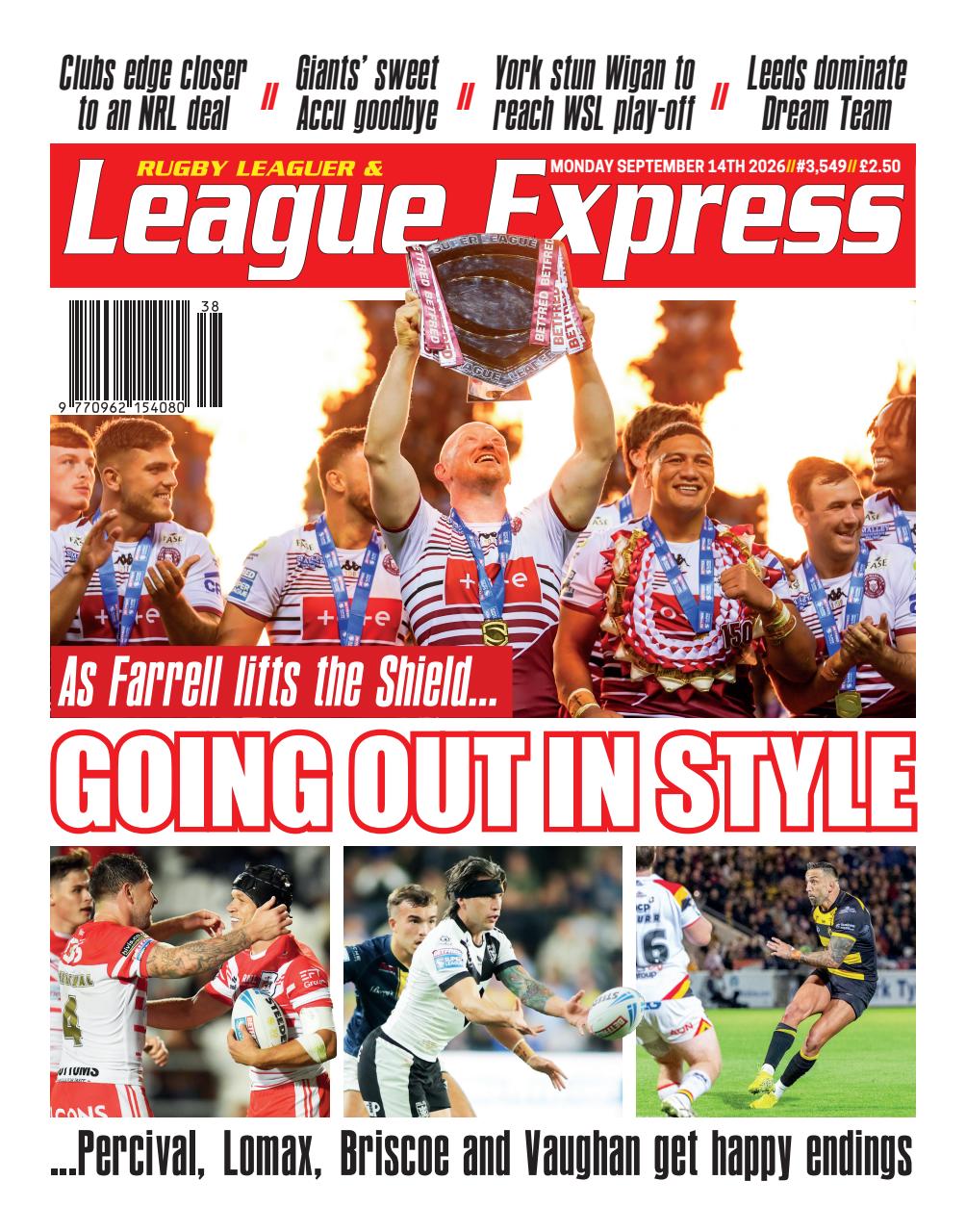 League Express Preview Pages