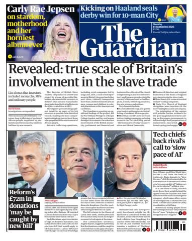 The Guardian Newspaper issue Monday, 14 September 2026