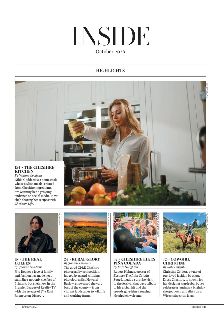 Cheshire Life Preview Pages