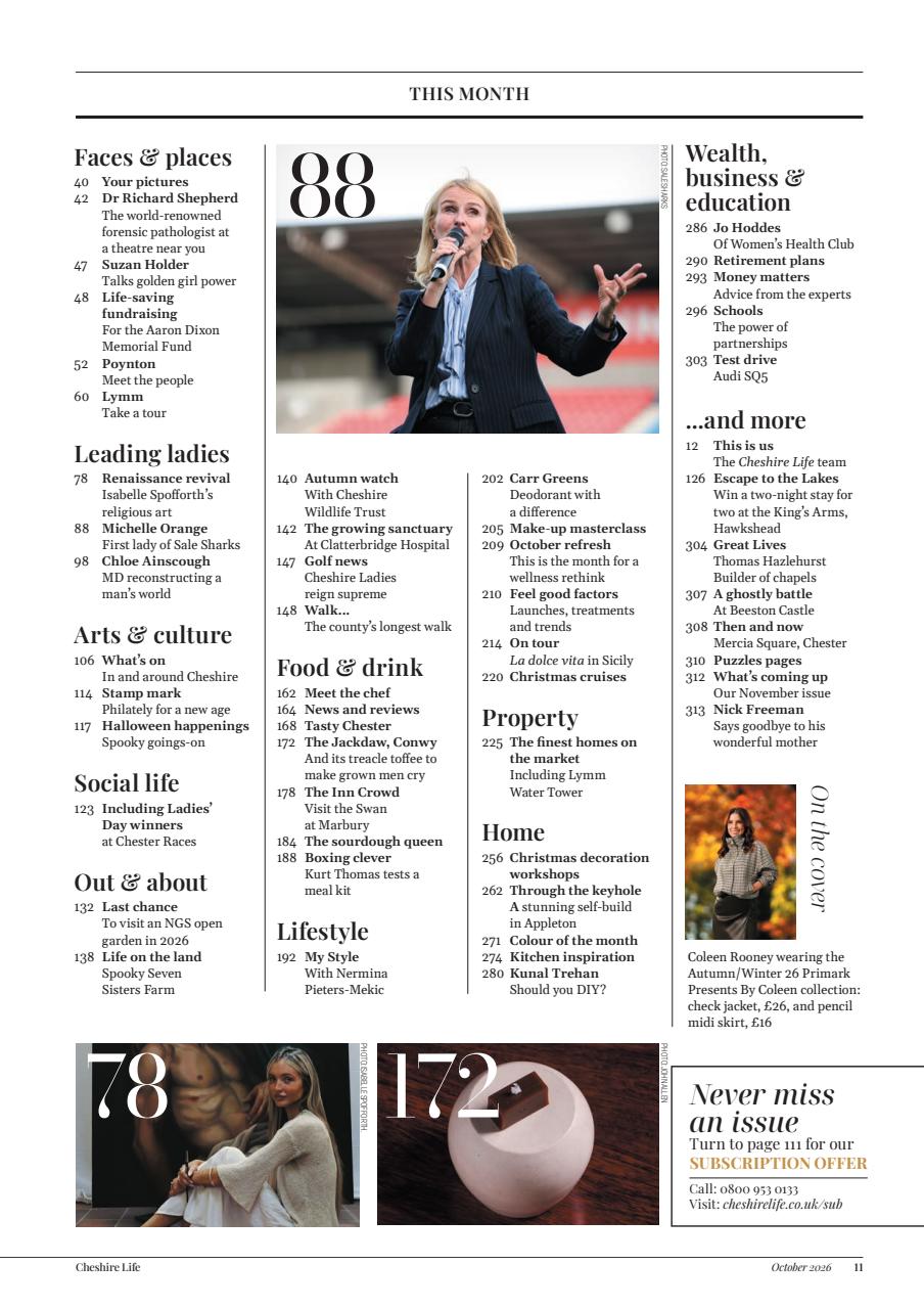 Cheshire Life Preview Pages