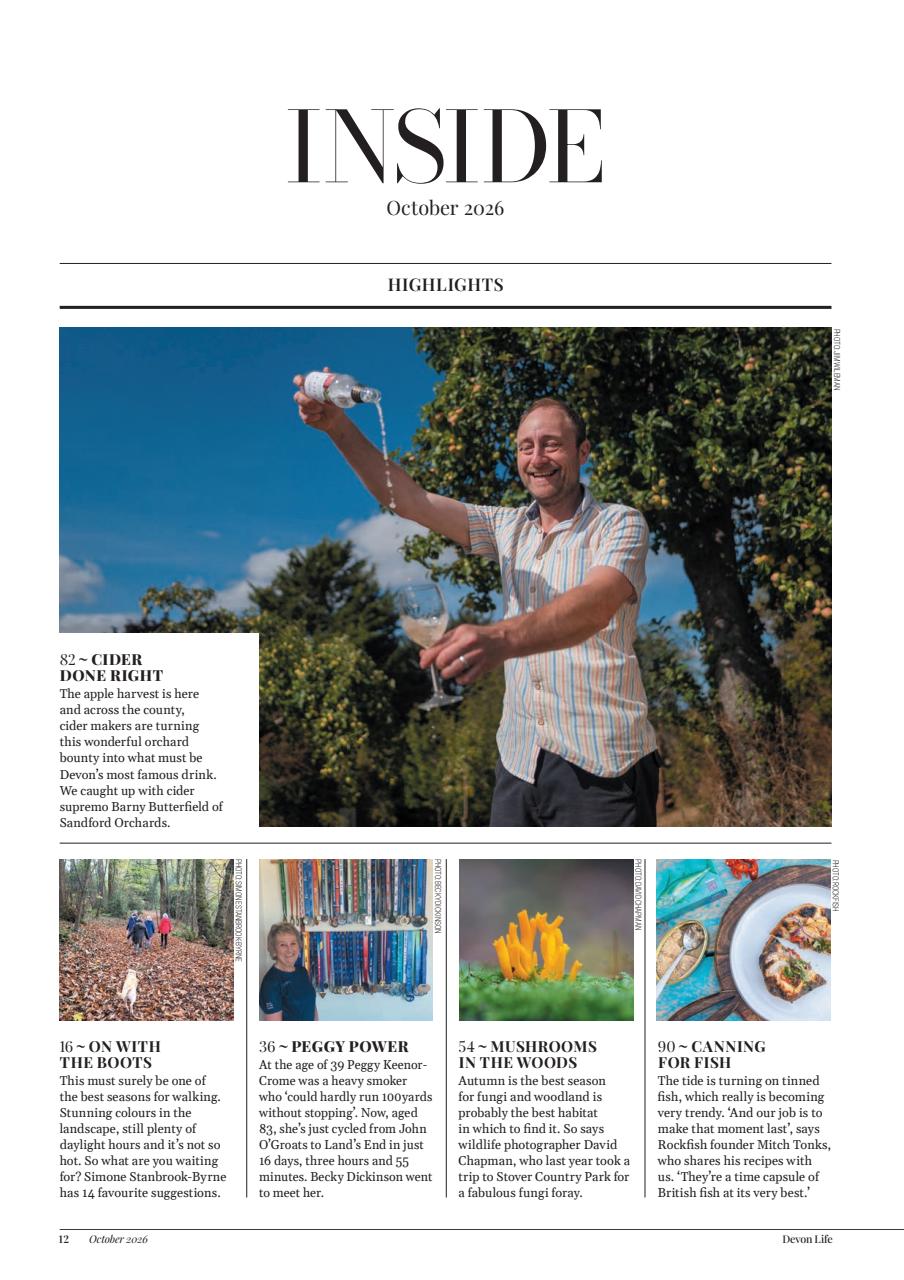 Devon Life Preview Pages