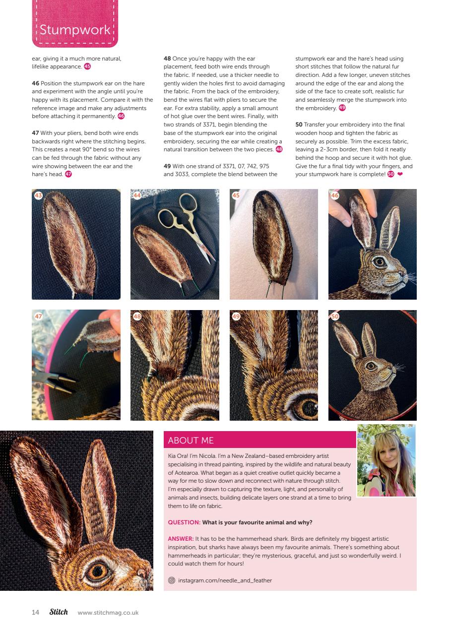 Stitch magazine Preview Pages