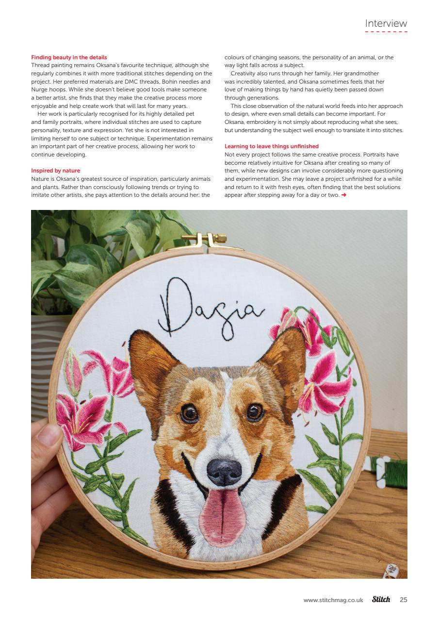 Stitch magazine Preview Pages