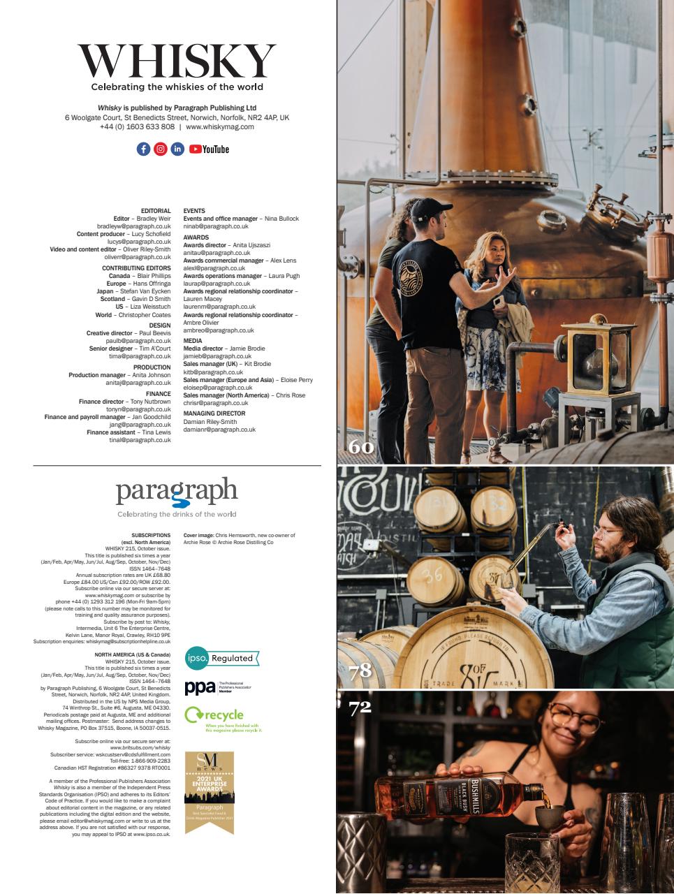 Whisky Magazine Preview Pages
