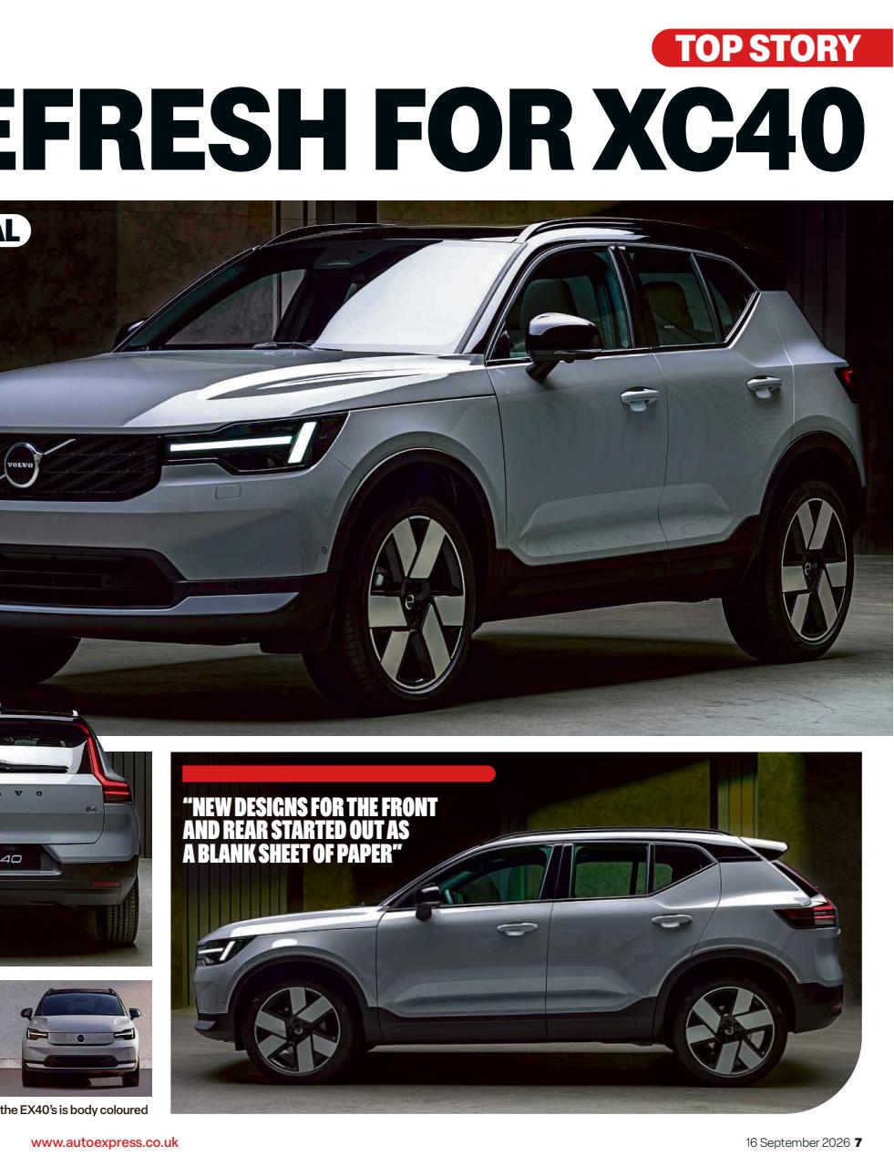 Auto Express Preview Pages