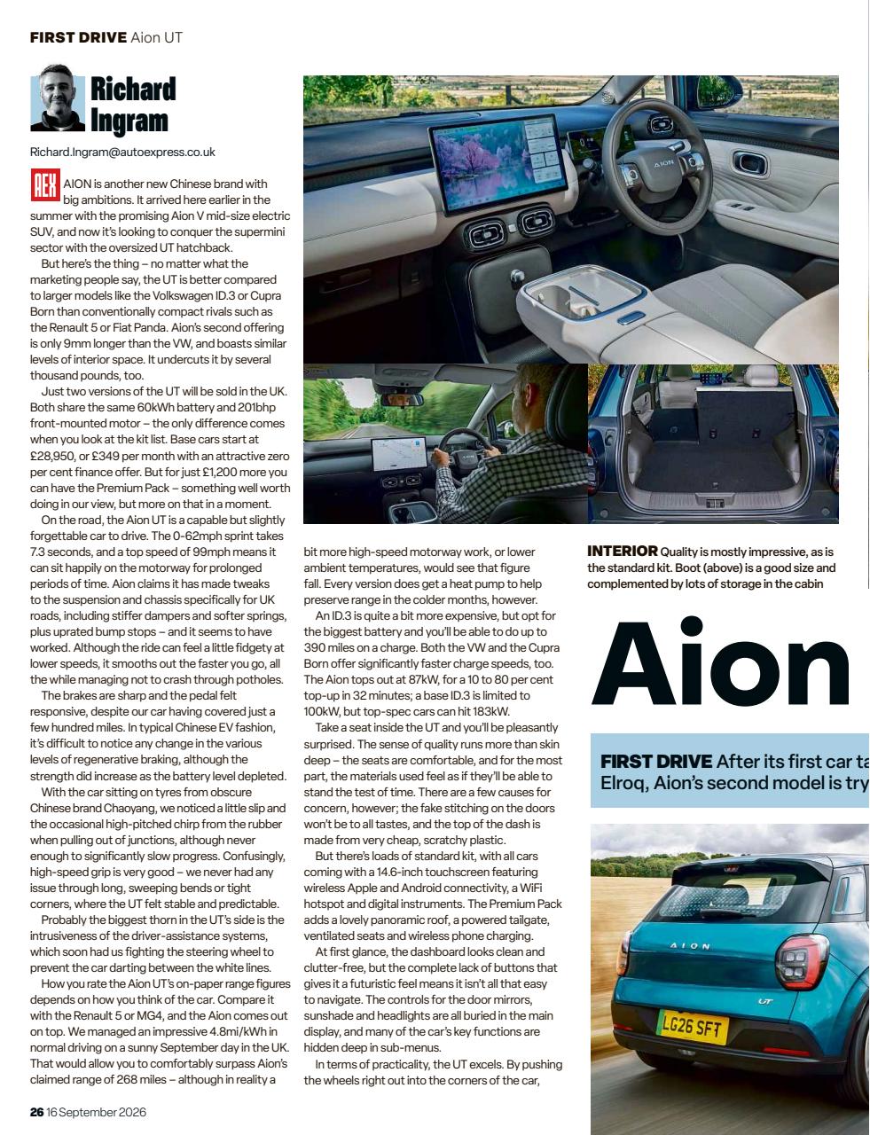Auto Express Preview Pages