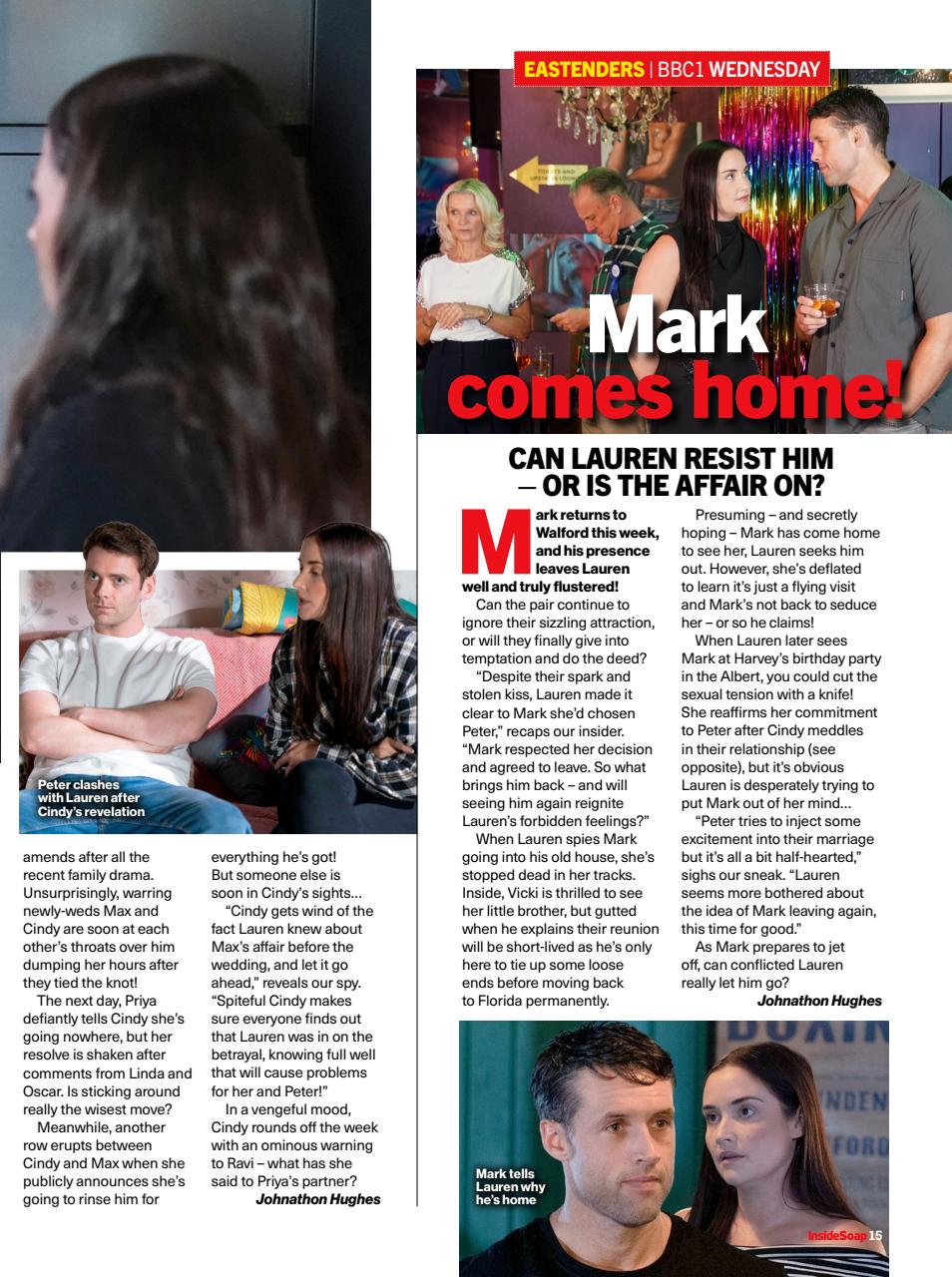 Inside Soap Preview Pages