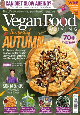 Vegan Food & Living Magazine issue October 2026