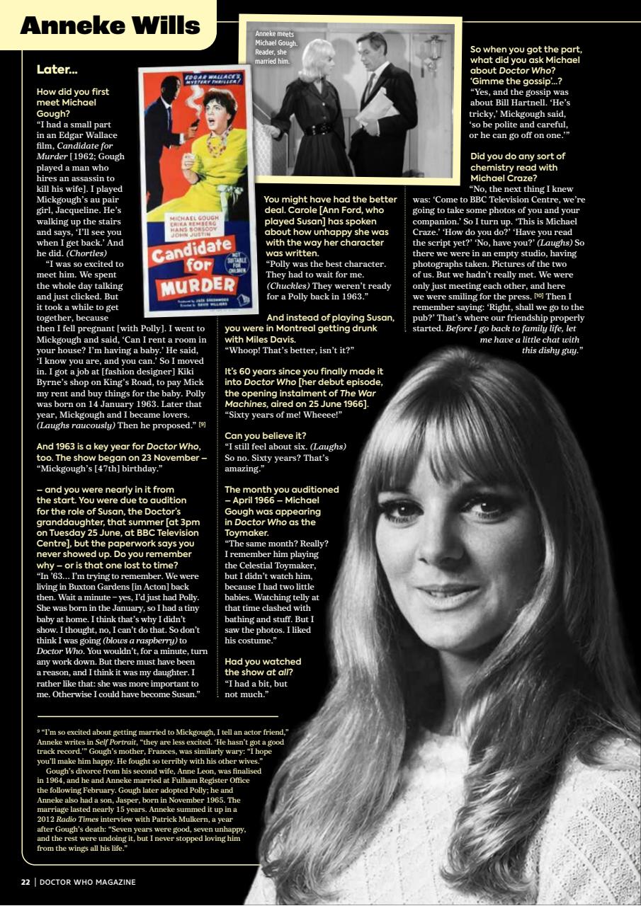 Doctor Who Magazine Preview Pages