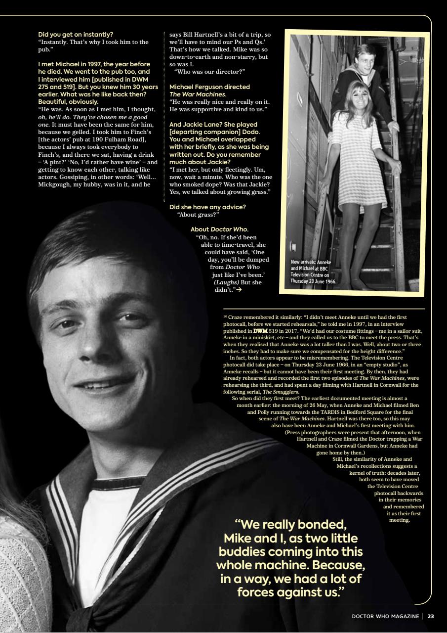 Doctor Who Magazine Preview Pages