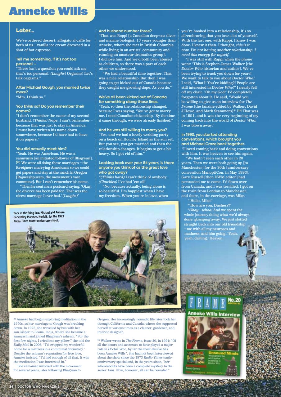 Doctor Who Magazine Preview Pages