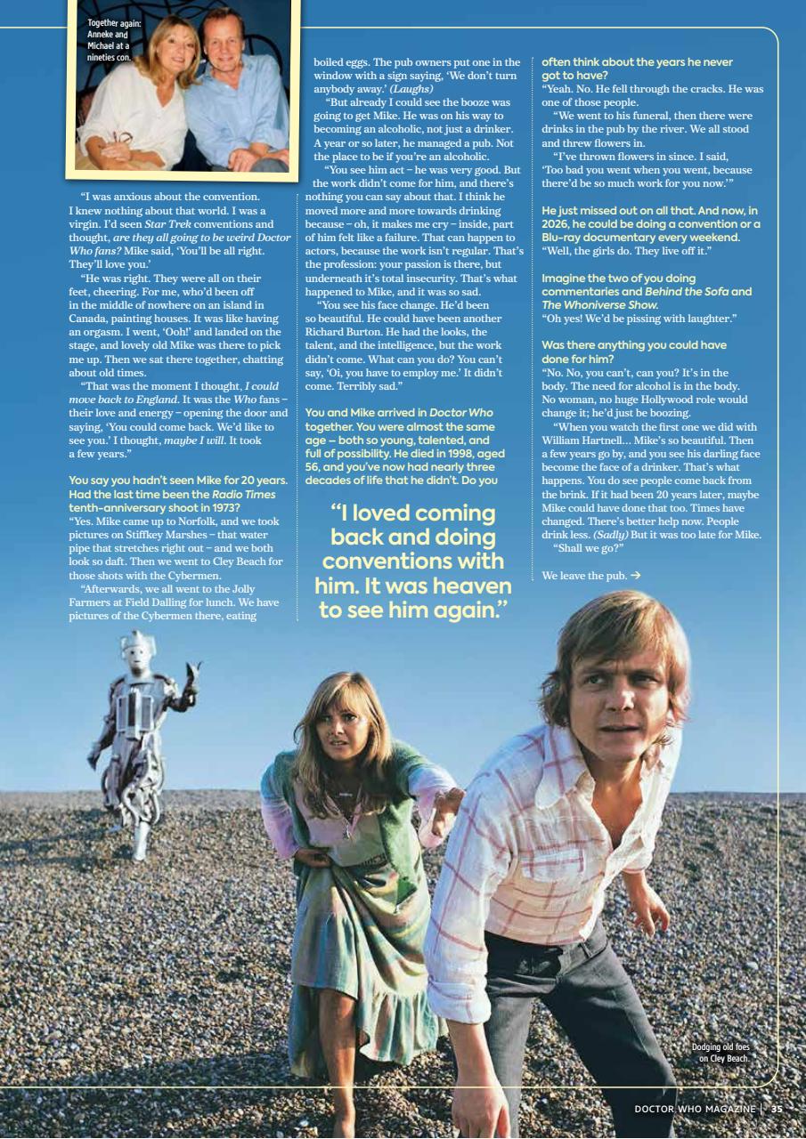 Doctor Who Magazine Preview Pages