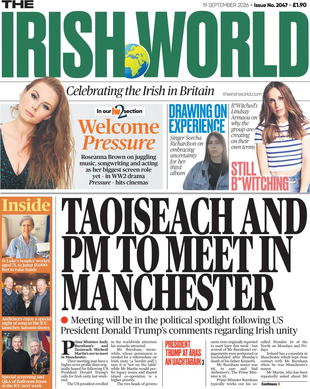 Irish World Preview Pages