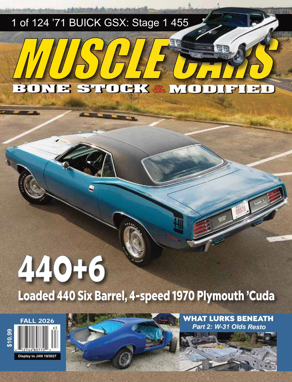 Muscle Cars Preview Pages