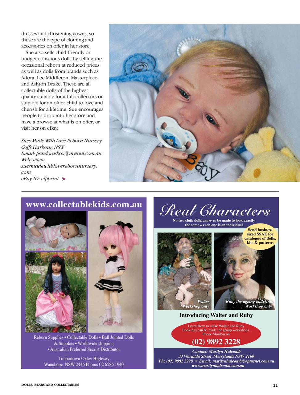 Dolls Bears & Collectables Preview Pages