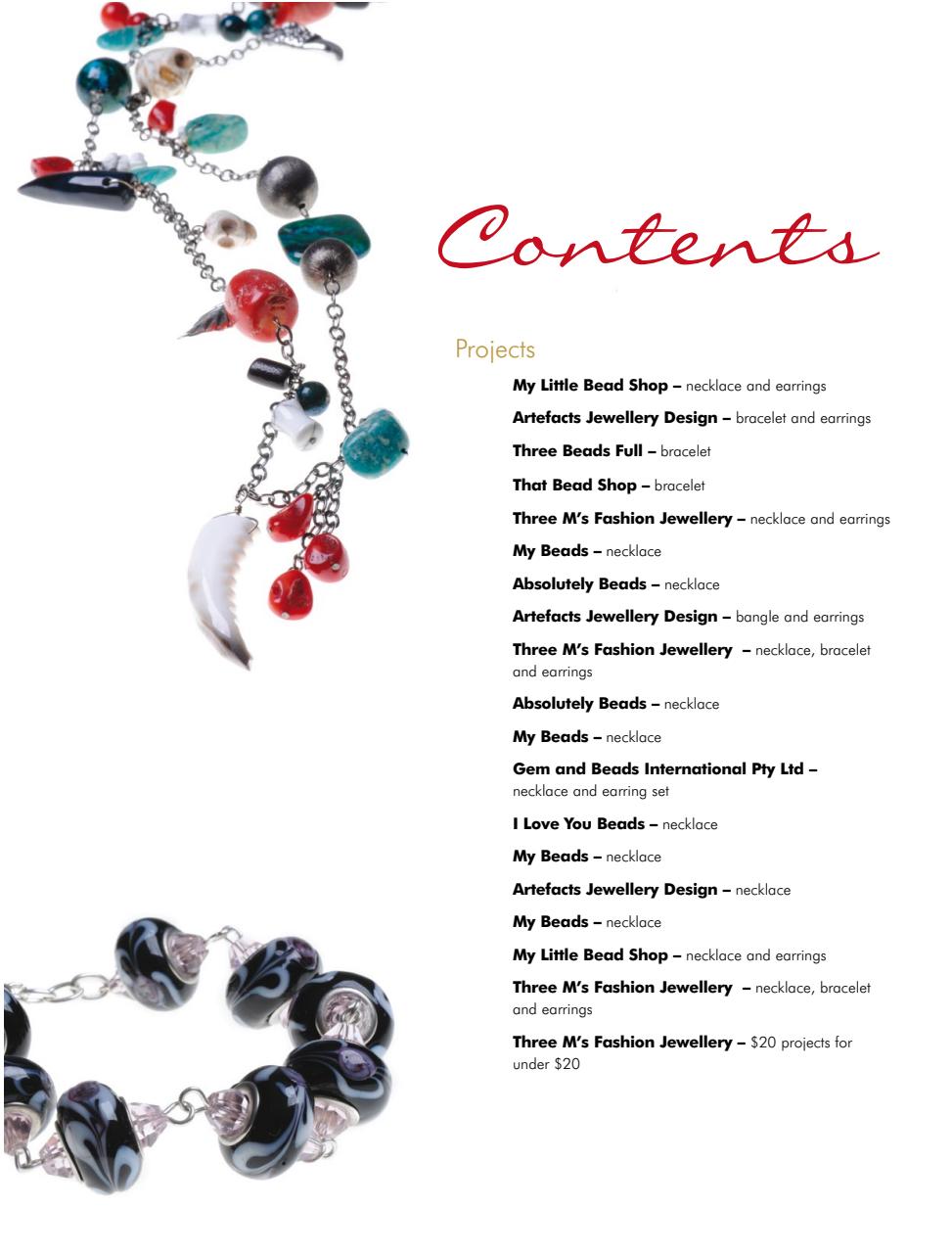 Creative Beading Preview Pages