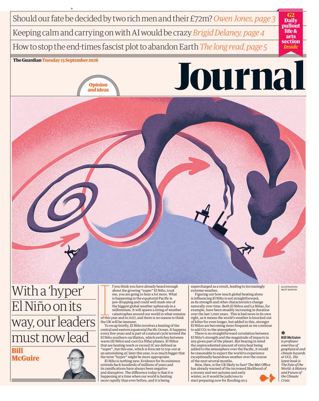 The Guardian Newspaper Preview Pages