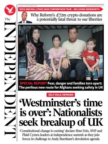 Tuesday, 15 September 2026 issue Tuesday, 15 September 2026