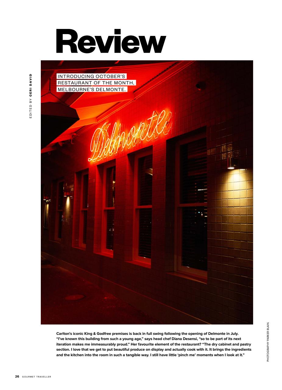 Australian Gourmet Traveller Preview Pages