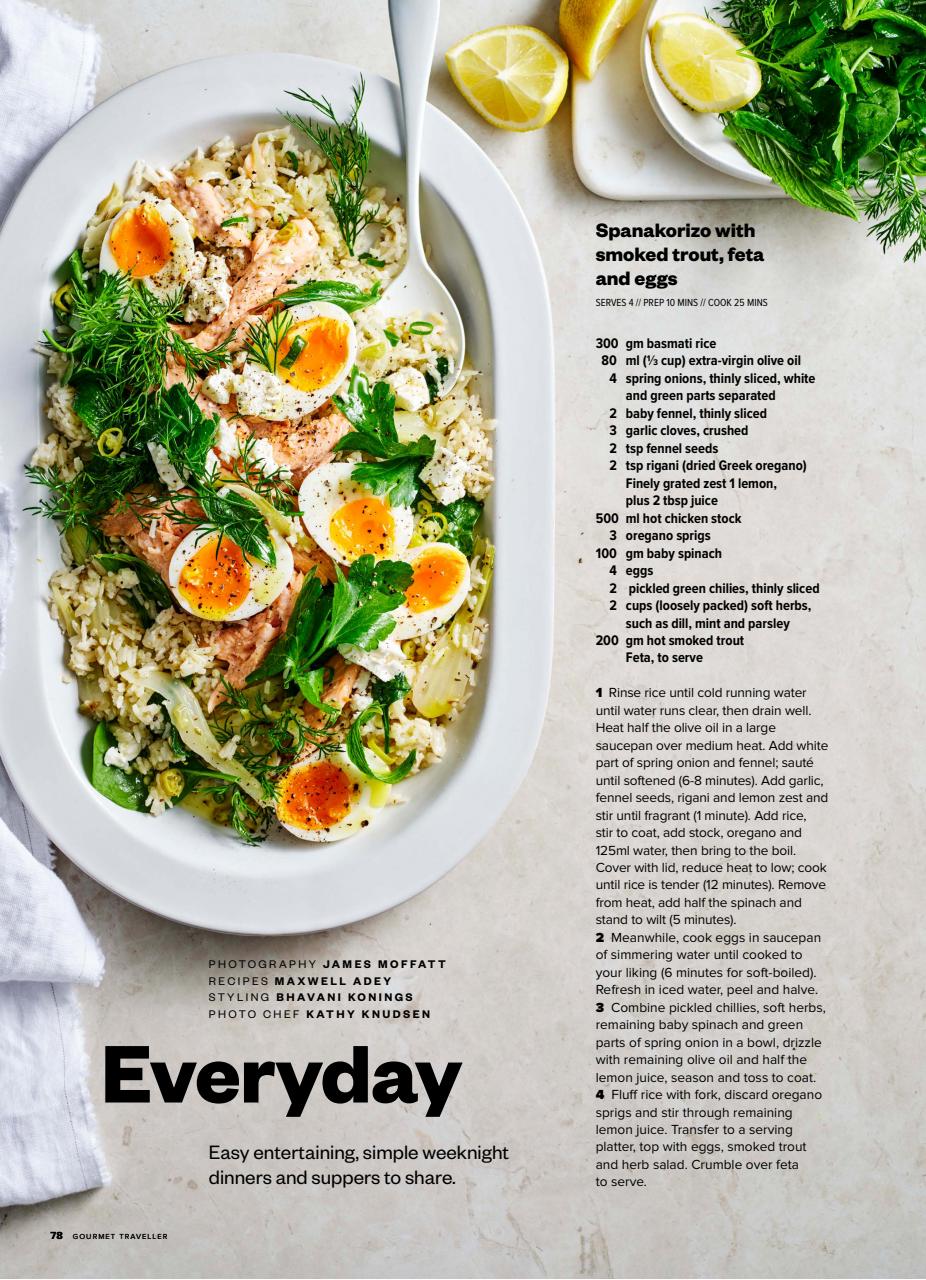 Australian Gourmet Traveller Preview Pages