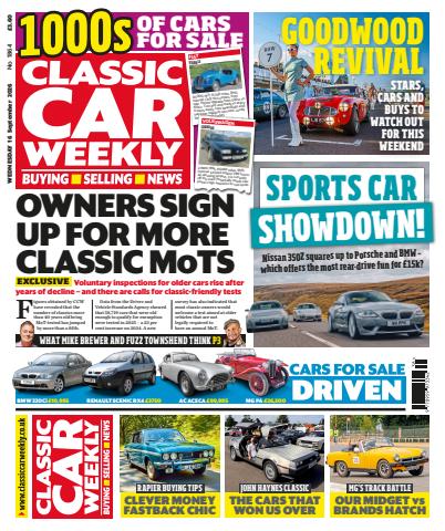 Classic Car Weekly issue 16 September 2026